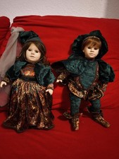 Schmuckpuppen, 2 Stück, 32 cm Höhe