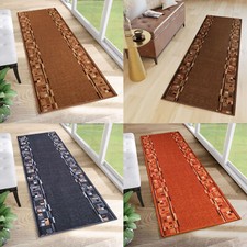 Anti Rutsch Teppich Läufer Rutschfest Meterware Modern Flur Wohnzimmer Diele