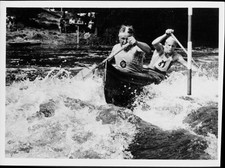 Foto Kahla im Saale Holzland Kreis Thüringen, Zweier-Kanadier - 10807067