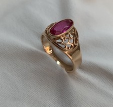 Gold Ring 585 14k 4,2g Vintage