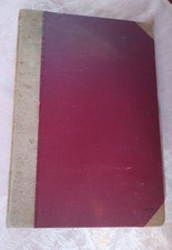 Vintage Postkartenalbum mit alten Karten ca. 1910-1920