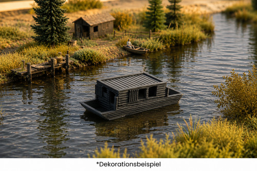 Hausboot ponton boot - hausboot, modellbau