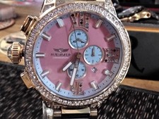 HAEMMER Germany Uhr Quinny, rosa- gold,Saphirglas, 45mm.