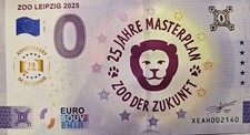 0 Euro Schein XEAH 2025-12 ZOO