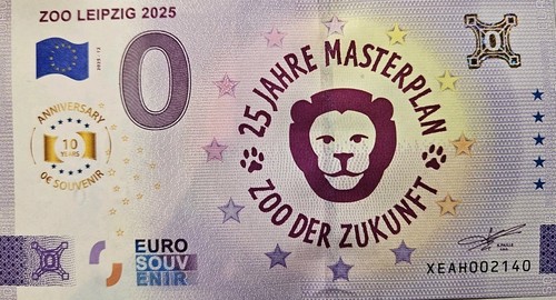 Euro schein xeah 2025 - 0, zoo