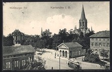 Ansichtskarte Karlsruhe