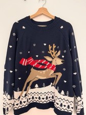 Weihnachtspullover Rentier