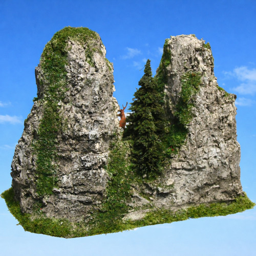 Diorama 87 berg - diorama, h0