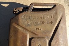 1941 WW2 WK2 KRAFTSTOFFKANISTER 20 Liter Treibstoff Kanister WEHRMACHT Heer