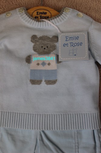 Emile rose baby junge - emile, blau