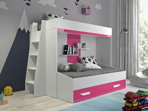 Hochbett kinderbett etagenbett - hochbett,