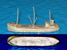 D U-Boot-Tender MEMEL, Wiking, Metall, 1:1250