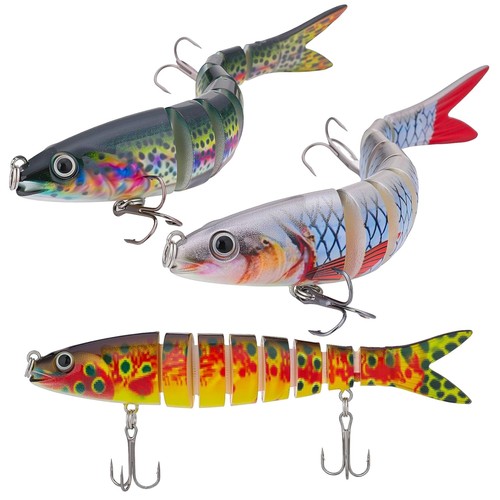 Angelköder gummifische set - angelköder,
