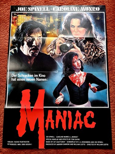 Maniac kinoplakat poster - maniac,