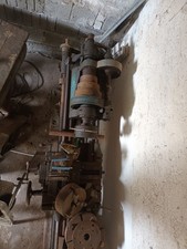 Drehbank mit Meiselhalter, Reitstock, Leit- & Zugspindel