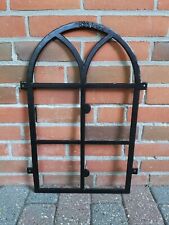 altes Jugendstil Gusseisen Fenster / Montagefertig für Haus Hof & Garten