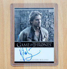 2012 Game of Thrones Autograph Trading Card - Nikolaj Coster-Waldau - Jaime