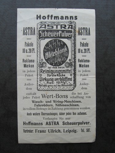 Werbung reklame hoffmanns - reklame,