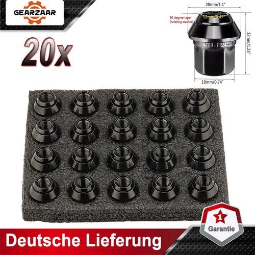 20x radmuttern kegelbund - 20x,
