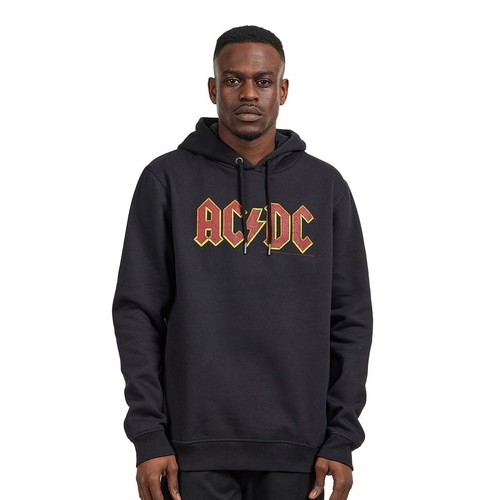 Logo hoodie black - ac/dc,