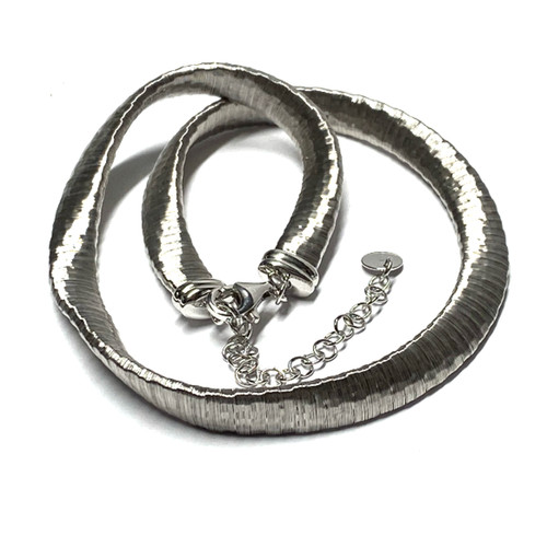 Kette 925 silber rhodiniert - 925,