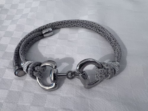 Armband grau mit - armband,