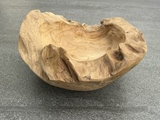 Teakholz Wurzelholz Schale 21