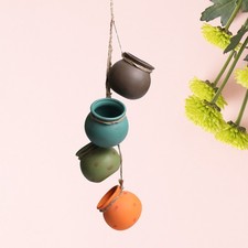  4 Pcs Hänge Blumentöpfe