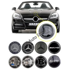 57mm Mercedes Benz AMG Apple Tree Brabus Lorinser Car Front Hood Center Cover