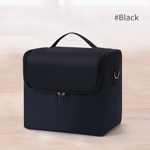 Large makeup train case - large,