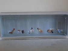 Preiser Reisende Zugabteil