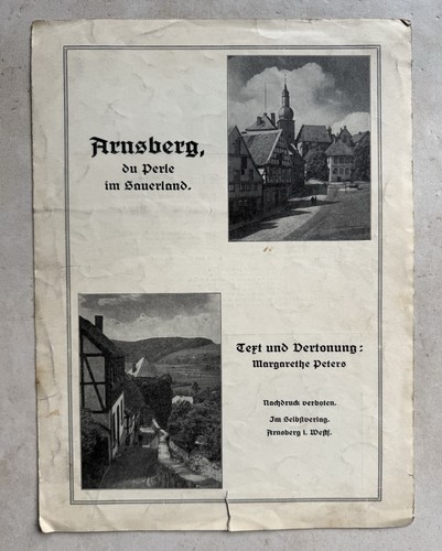 Historische noten arnsberg - historische,