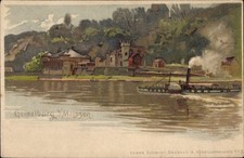 Litho Meißen an der Elbe