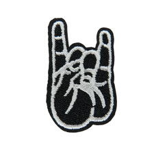 Heavy Metal Hand Aufnäher