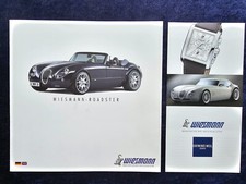 Wiesmann Roadster Prospekt 2.2006, dazu der Prospekt "Raymond Weil"
