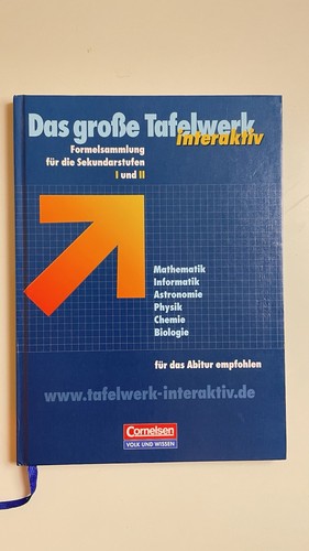 Das große tafelwerk - große,