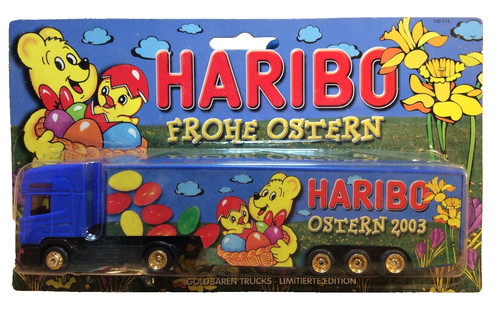 Werbetruck lkw scania haribo - werbetruck,