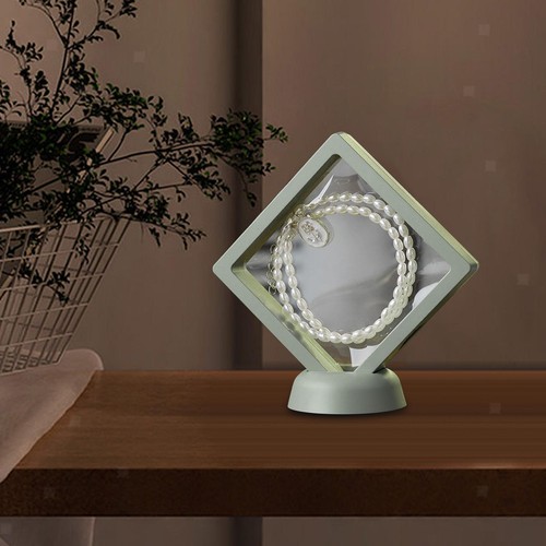 Schwimmende vitrine - schwimmende, 3d-vitrine