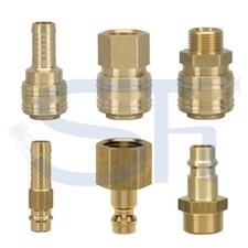 Druckluftkupplung Messing