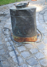 WEINBERGSPRITZE...PFLANZENSPRITZE...RÜCKENPUMPE...ALT...DEKOARTIKEL...KUPFER