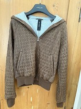 Marc Cain Leder blouson mit