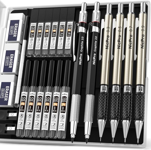 Nicpro druckbleistift set - set, 6