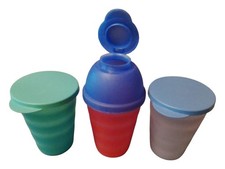 3Tupperware Trinkbecher Mit