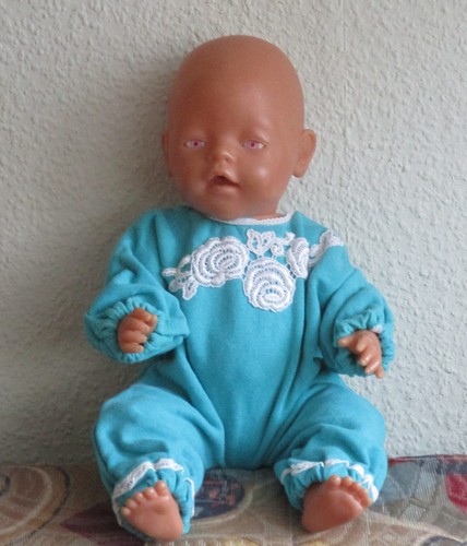 Puppenkleidung schlafanzug - -,