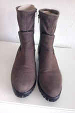 Donna Carolina Damenstiefeletten, graubraun, Gr. 40,5