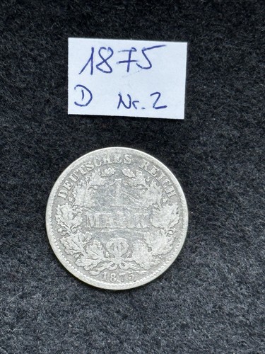 Mark stück 1875 deutsches - 1875,