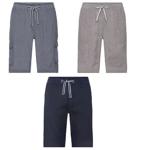Leinen bermudas shorts kurze - leinen,