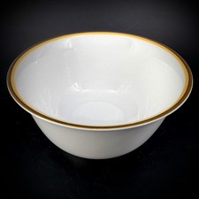 Wunderschönes Porzellan Schale 1. Wahl Meissen mit Gelbem Faden und mit Goldrand