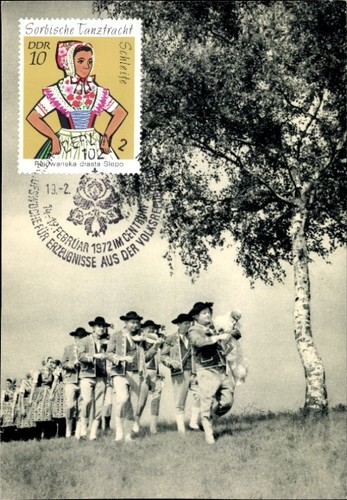 Sorbische tanztracht mai - tanztracht,,