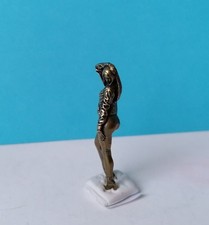 Metall miniaturfigur frau - miniaturfigur, “frau